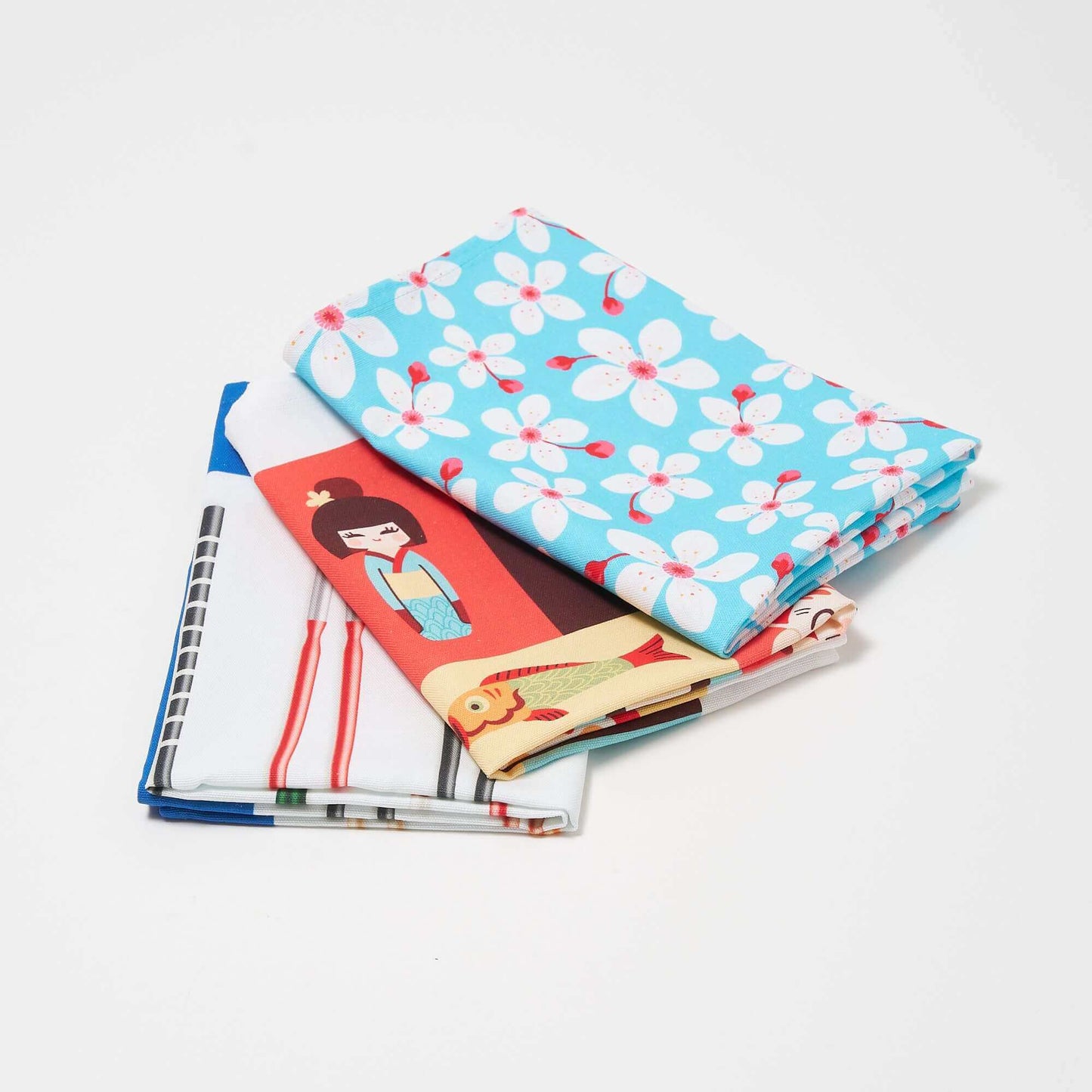 Tea Towel: Chopsticks Motif