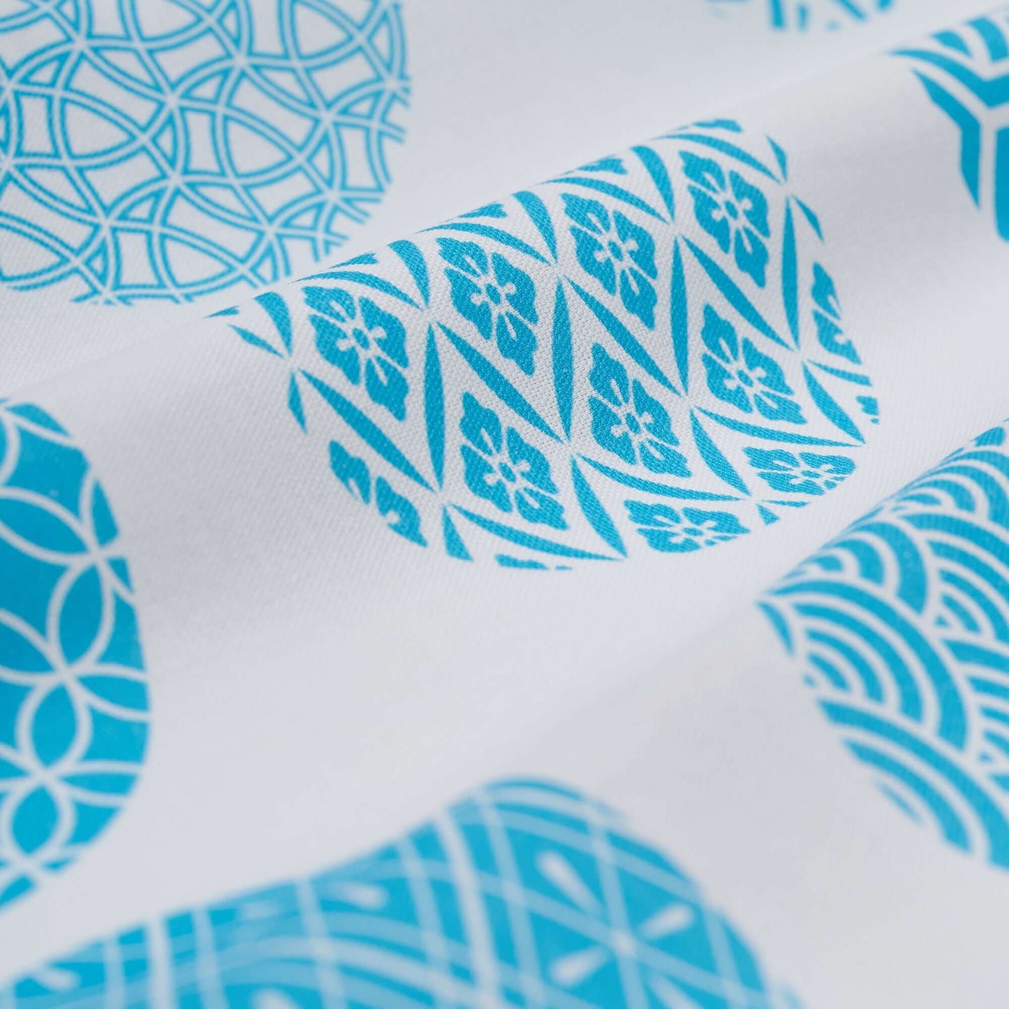 Tea Towel: Blue Crests