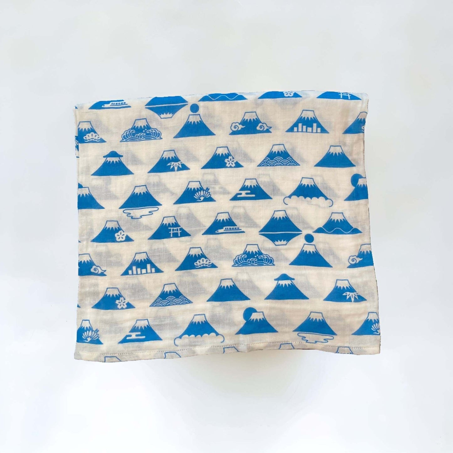 Pair of Swaddle Cloths: Mt Fuji & Kawaii Sushi