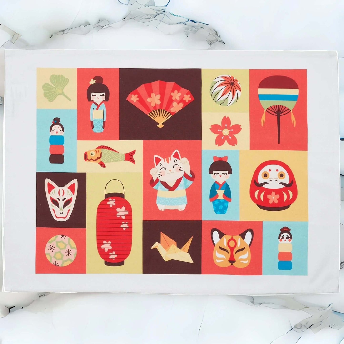 Tea Towel: Kawaii Japan