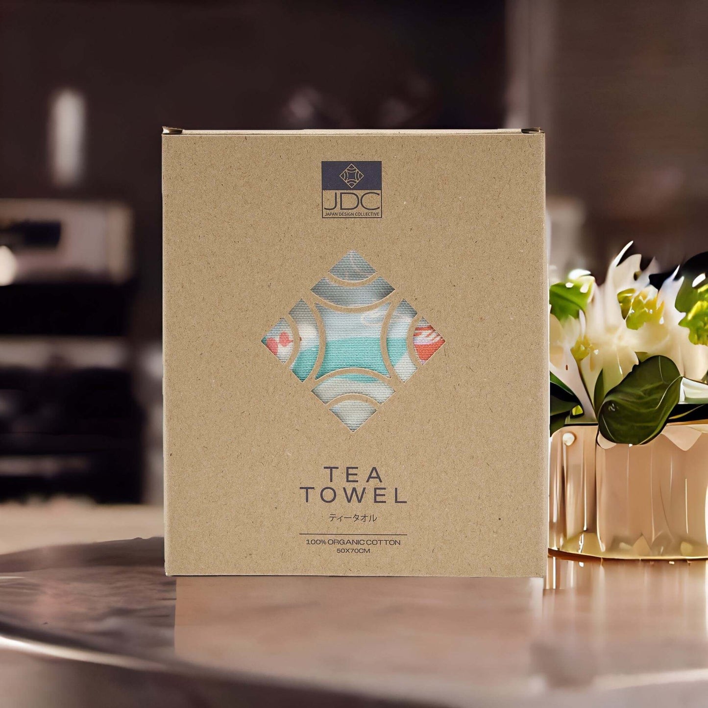 Tea Towel: Pagoda Landscape