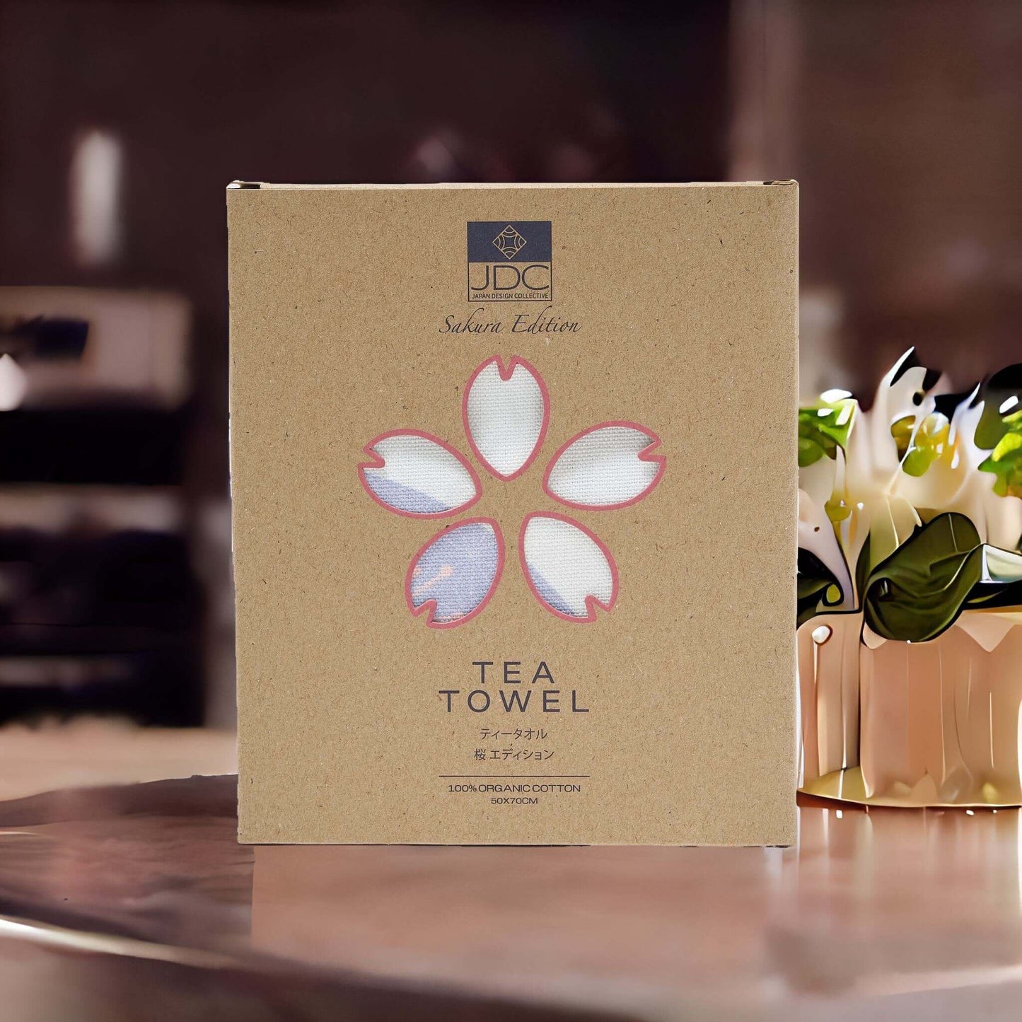 Tea Towel: Sakura Crests