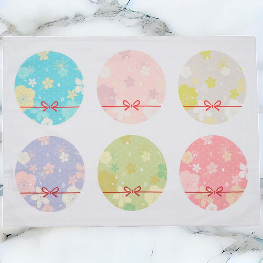 Tea Towel: Sakura Crests