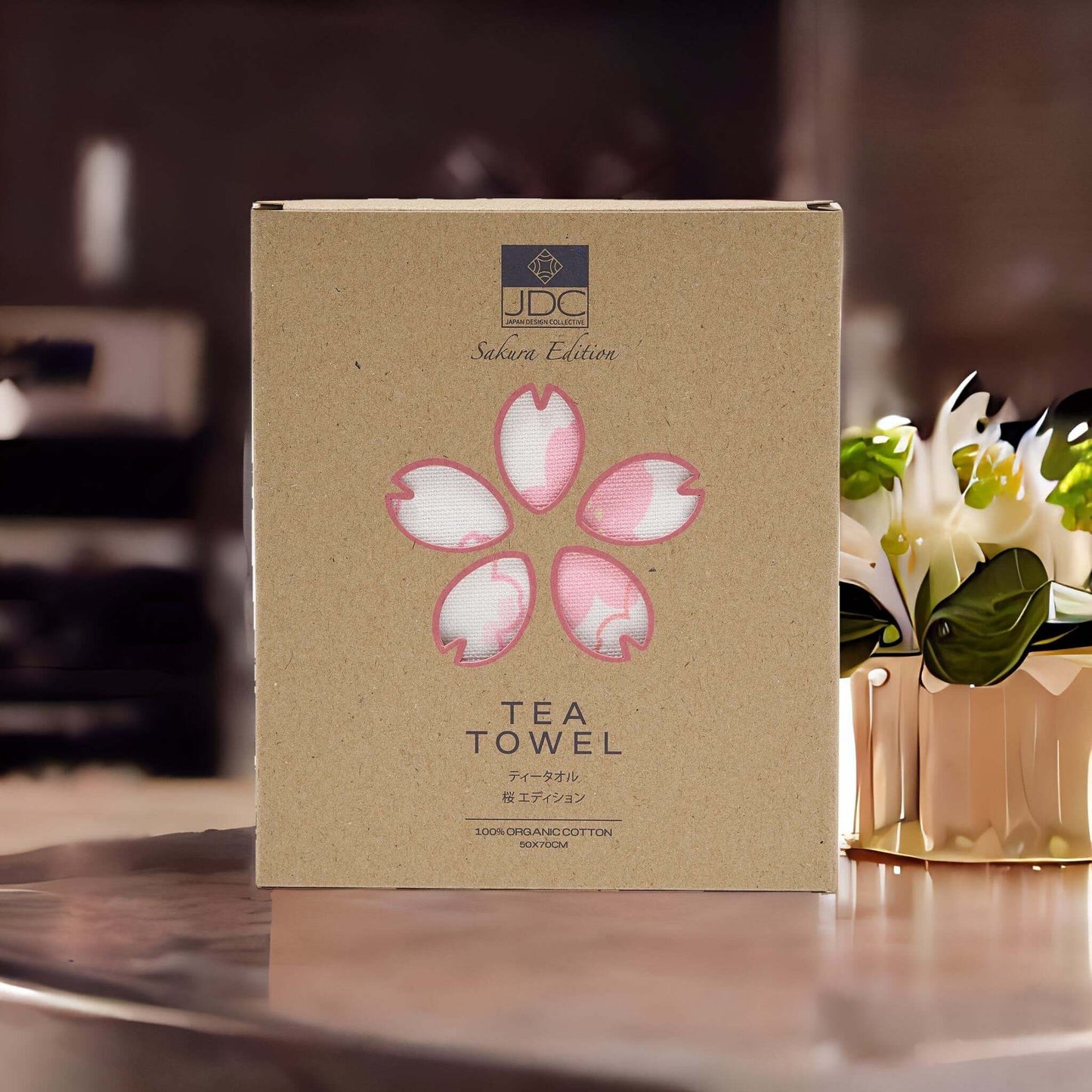 Tea Towel: Sakura Pop