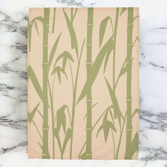 Tea Towel: Bamboo Motif